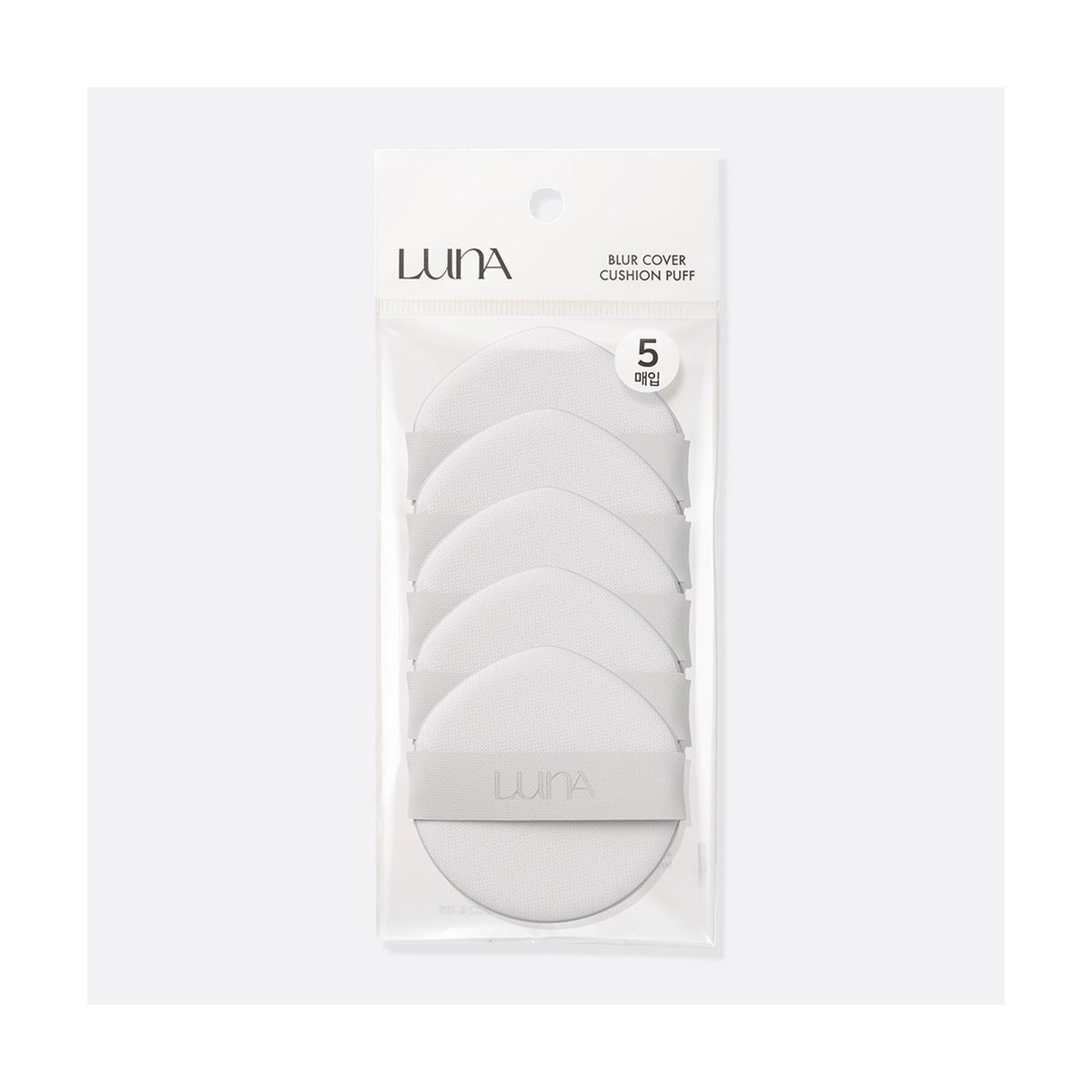 LUNA Blur Cover Cushion Puff 5 pcs pack