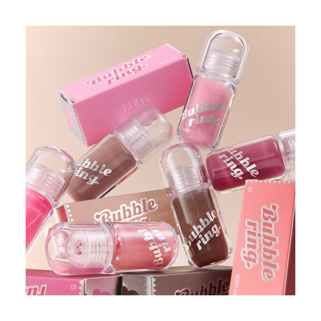 LUNA Bubble Ring Gum Gloss 4.3ml tube
