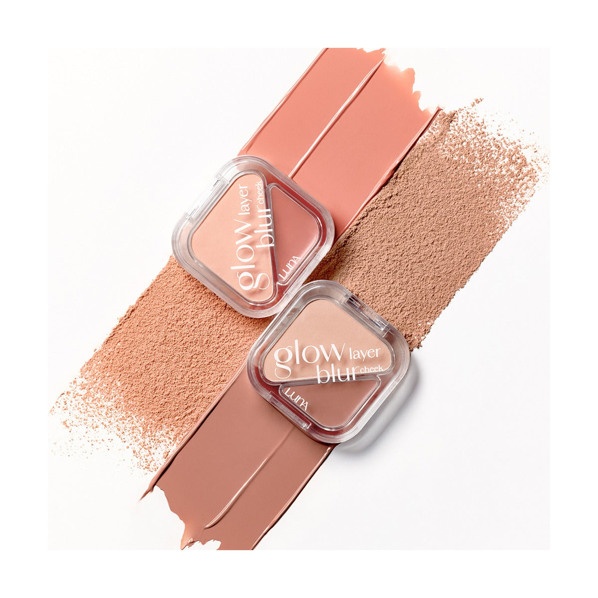 LUNA Glow Layer Blur Cheek 8.5g compact