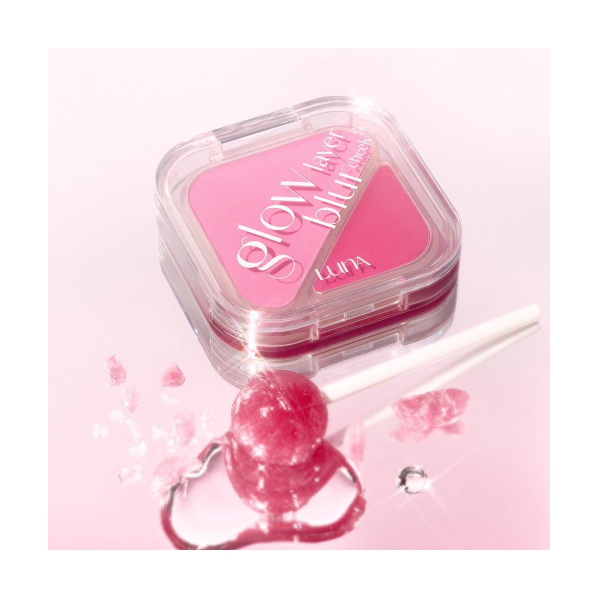 LUNA Glow Layer Blur Cheek 8.5g compact