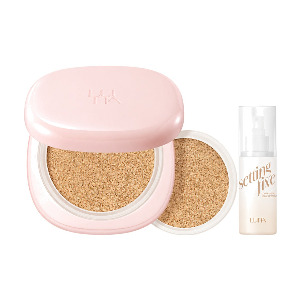 LUNA Long Lasting Conceal Cushion 12g main and 12g refill