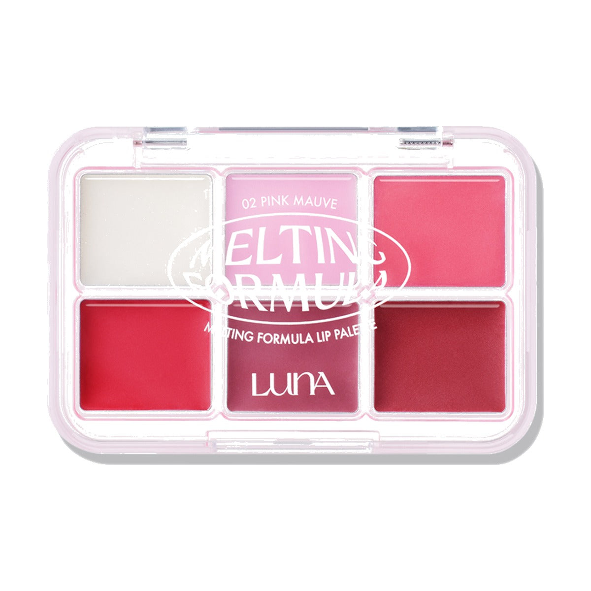 LUNA Melting Formula Lip Palette 02 Pink Mauve 10.2g
