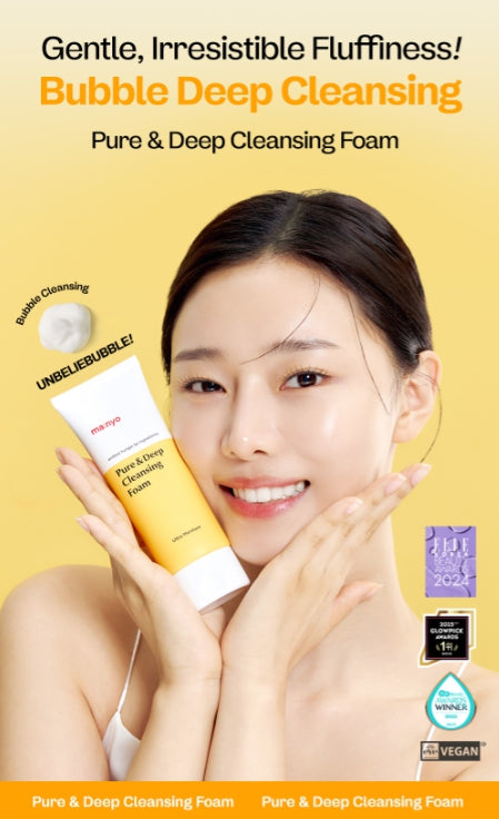 ma:nyo Pure & Deep Cleansing Foam 200ml from Korea by ma:nyo