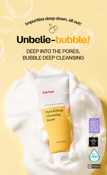 ma:nyo Pure & Deep Cleansing Foam 200ml from Korea by ma:nyo