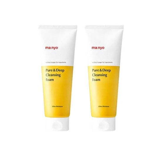2 X ma:nyo Pure & Deep Cleansing Foam 200ml from Korea by ma:nyo