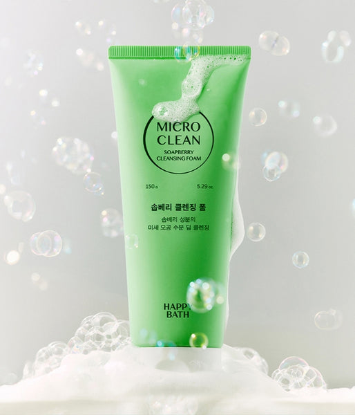 2 x HAPPY BATH Micro Clean Shopberry Cleansing Foam 150g from Korea by HAPPY BATH
