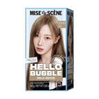 Mise-en-scene New Hello Bubble 10MB Milk Beige foam hair dye 100g box
