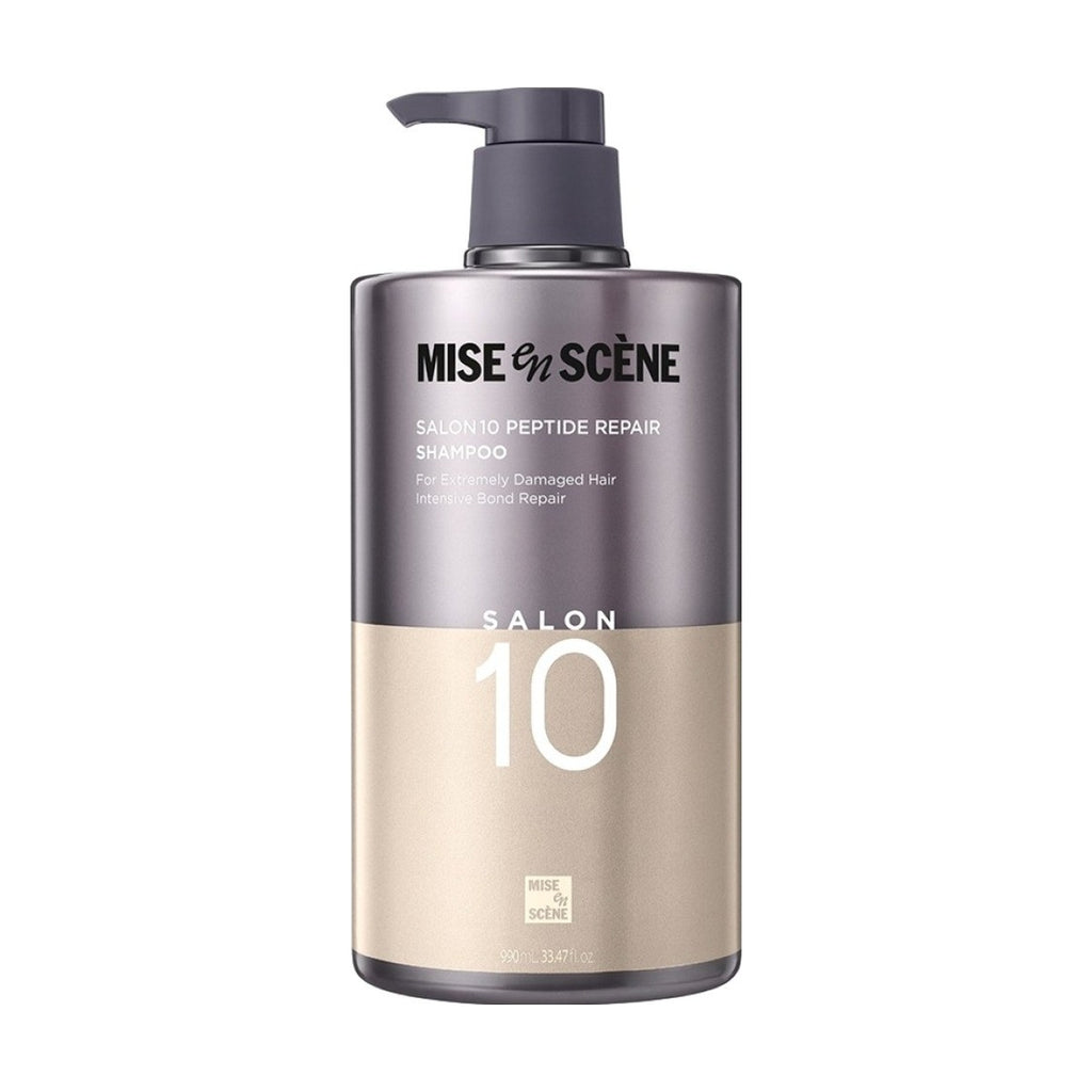 Mise-en-scene Salon 10 Peptide Repair Shampoo 990ml pump bottle