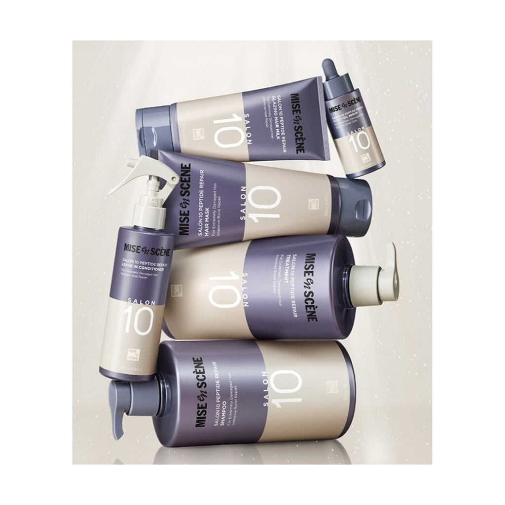 Mise-en-scene Salon 10 Peptide Repair Shampoo 990ml pump bottle