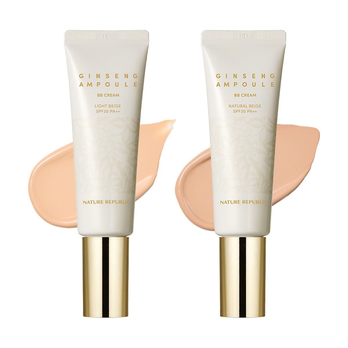 NATURE REPUBLIC Ginseng Ampoule BB Cream SPF30 50ml Light Beige tube