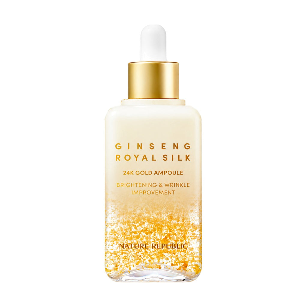 NATURE REPUBLIC Ginseng Royal Silk 24K Gold Ampoule 100ml bottle