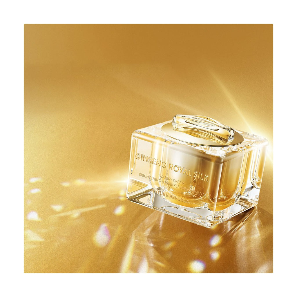 NATURE REPUBLIC Ginseng Royal Silk Watery Cream with Eye Cream set