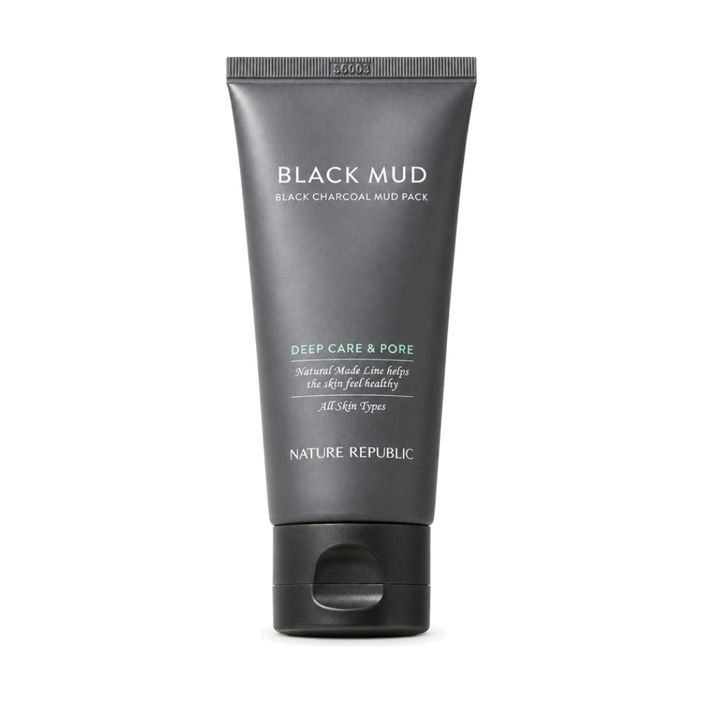 NATURE REPUBLIC Natural Made Black Charcoal Deep Pore Mud Pack 100ml