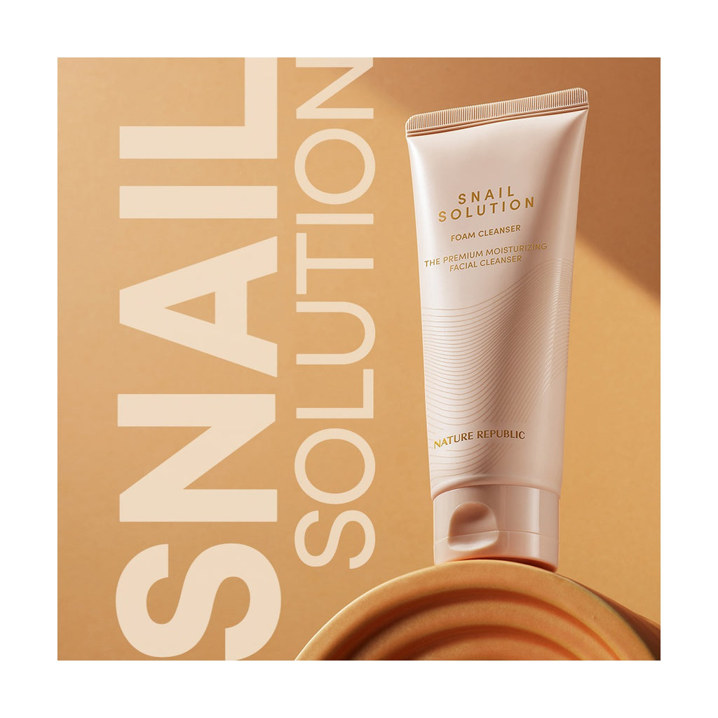 NATURE REPUBLIC Snail Solution Foam Cleanser 150ml