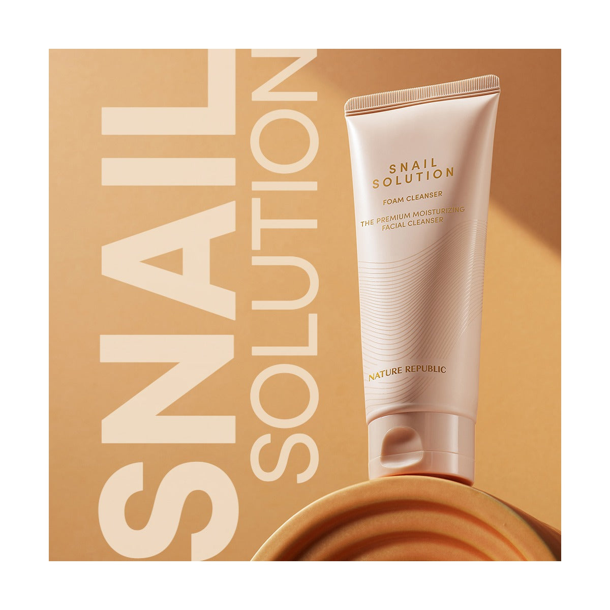 NATURE REPUBLIC Snail Solution Foam Cleanser 150ml