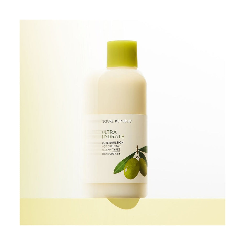 NATURE REPUBLIC Ultra Hydrate Olive Emulsion 180ml bottle