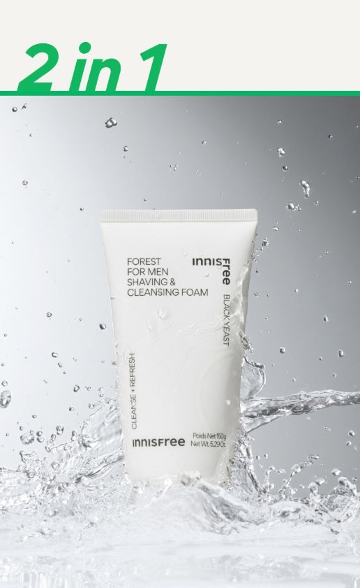 innisfree Forest for Men Shaving & Cleansing Foam 150g from Korea