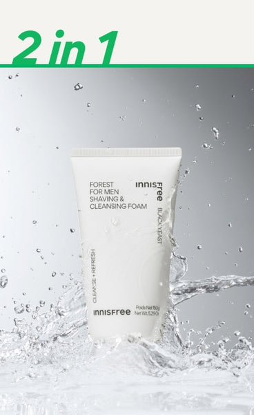 innisfree Forest for Men Shaving & Cleansing Foam 150g from Korea