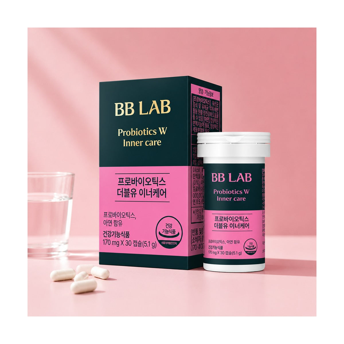 Nutrione BB LAB Probiotics W Inner Care 170mg x 30 capsules box