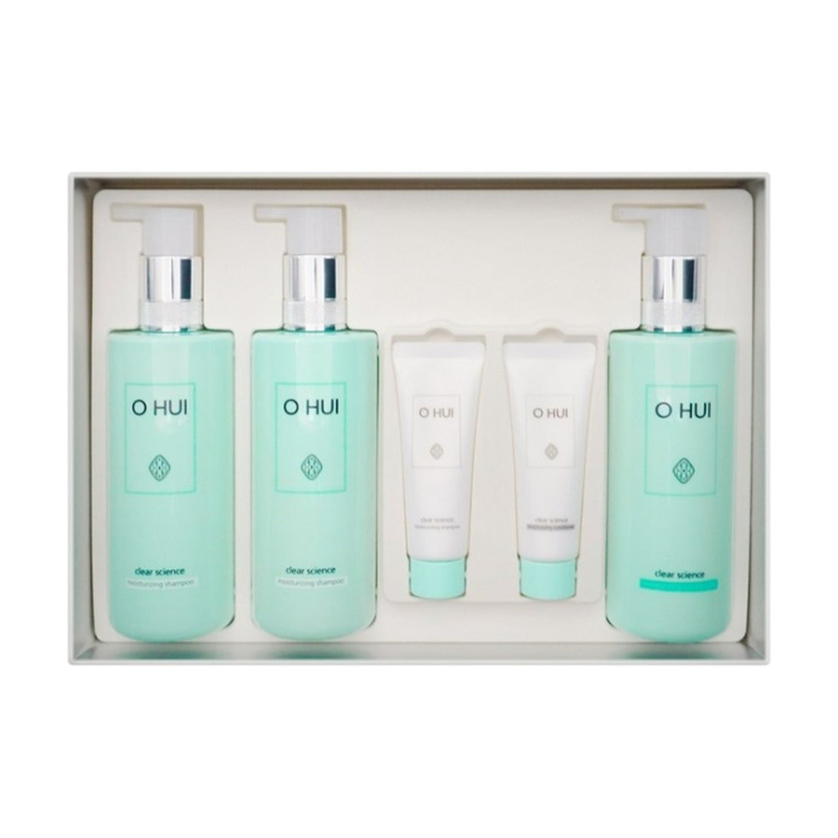 O HUI Clear Science Moisturizing Hair Oct. 2026 Set (5 Items) from Korea by O HUI