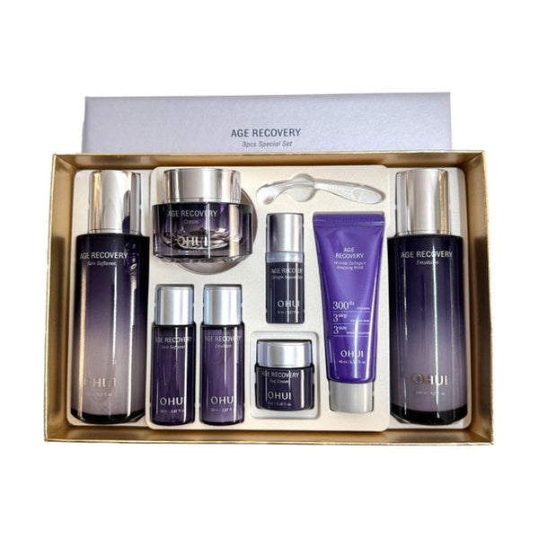 O HUI Age Recovery Sep. 2026 Set (8 Items) Anti-Aging Skincare Kit from Korea