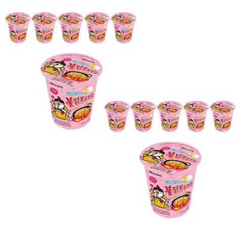 12 x Samyang Buldak Carbonara Ramen (80g) from Korea