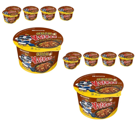 12 x Samyang Buldak Yakisoba Ramen (100g) from Korea