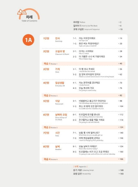 Seoul National University Korean Plus 1A Student's Book+Workbook from Korea