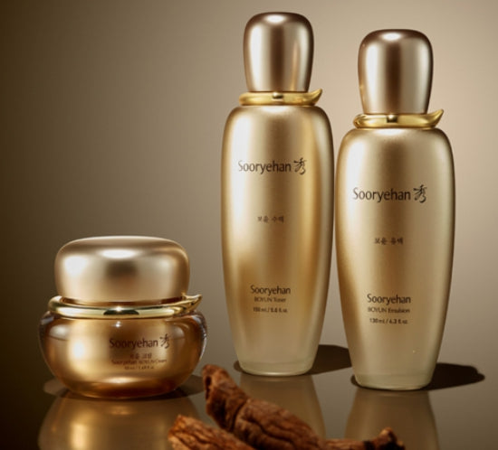 Sooryehan BOYUN Basic Skincarel Set (5 Items) from Korea by Sooryehan