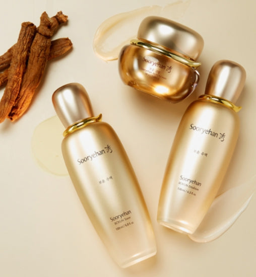 Sooryehan BOYUN Basic Skincarel Set (5 Items) from Korea by Sooryehan