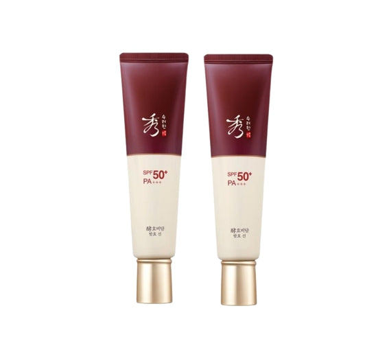2 X Sooryehan HYOBIDAM Fermented Sun 60ml SPF50+ PA+++ from Korea by Sooryehan
