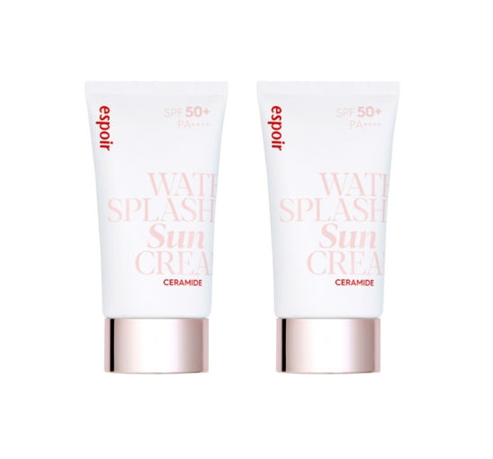 2 X espoir Water Splash Sun Cream SPF50+/PA+++ 60ml from Korea by espoir