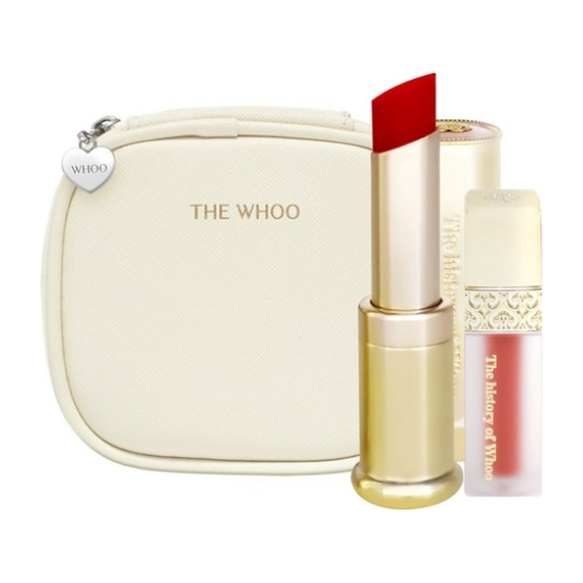 The History of Whoo Gongjinhyang:Mi Glow Lip Balm Wine Red Set (3 Items) Sep. 2026 from Korea by The History of Whoo