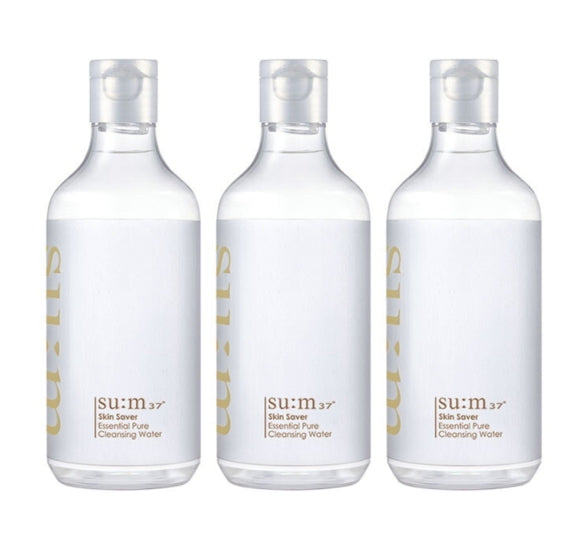 ３ x Su:m37 Skin Saver Essential Cleansing Water 400ml from Korea