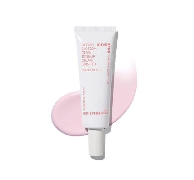 innisfree Jeju Cherry Blossom Glow Tone-up Cream Skin-Fit 50ml from Korea by innisfree