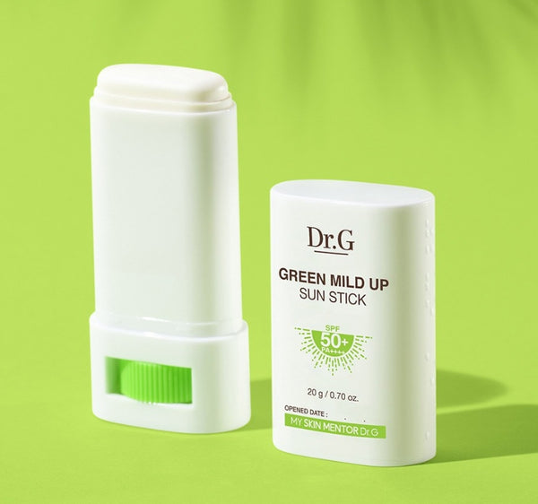 2 x Dr.G Green Mild Up Sun Stick SPF50+ PA++++ 20g from Korea