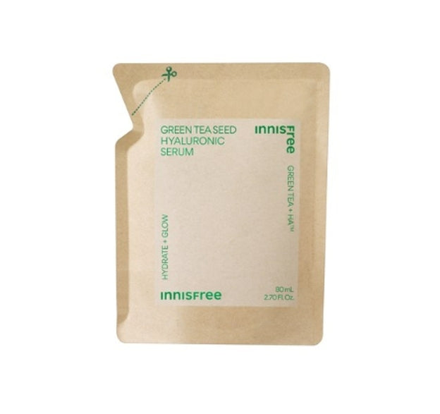 innisfree Green Tea Seed Hyaluronic Acid Serum Refill 80ml from Korea by innisfree