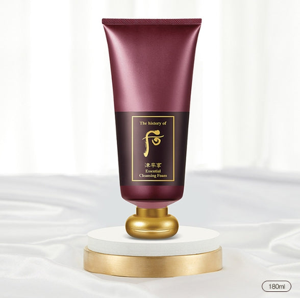 The History of Whoo Jinyulhyang Essential Foam Cleanser 180ml from Korea by The History of Whoo