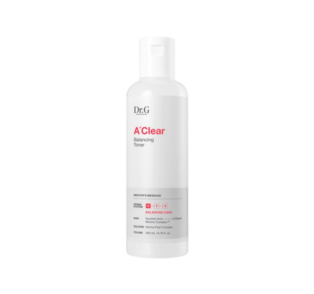 Dr.G A-Clear Balancing Toner 200ml from Korea by Dr.G
