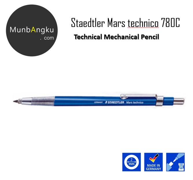 Staedtler 780-C Mars Technico Lead Holder 2.0mm Aussie Stock by Staedtler