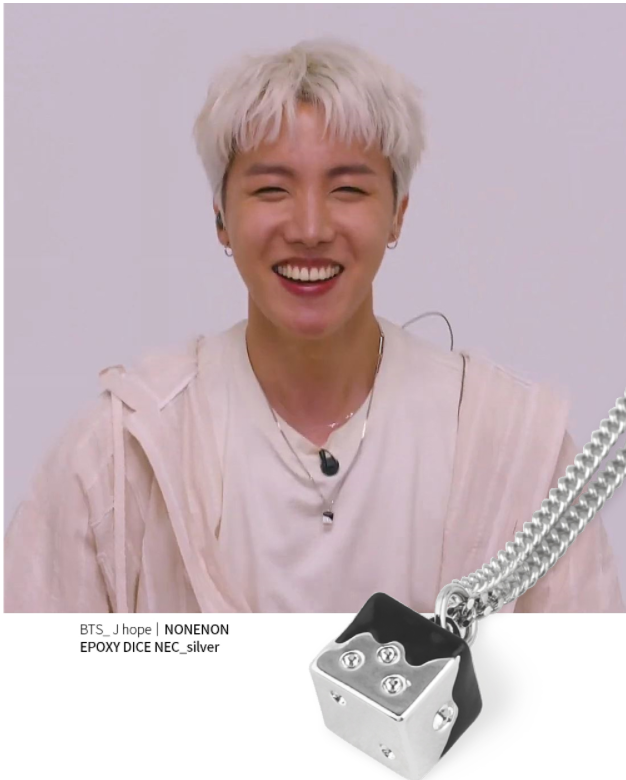 Nonenon Epoxy Dice Nec_#Celebrity Accessory #BTS-JHOPE from Korea_H1 by Nonenon