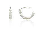 roaju Silver Pearl Hook Earring_Celebrity Accessory #Shin mina in K-Drama 'Hometown Cha-Cha-Cha' from Korea_H1 by roaju