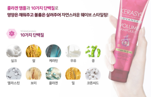 2 x Kerasys Advanced 10x Volume Ampoule Serum 80ml from Korea #Hair Clinic_H by Kerasys