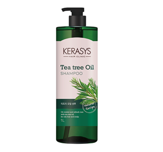 Kerasys Tea Tree Oil Shampoo 1L + Conditioner 1L from Korea by Kerasys