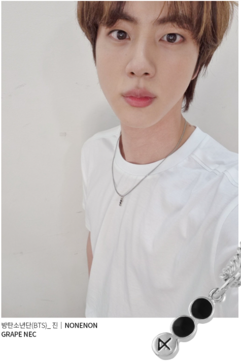 Nonenon Grape Necklace from Korea #Celebrity Accessory #BTS-Jin from Korea_H1 from Korea_H1 by Nonenon