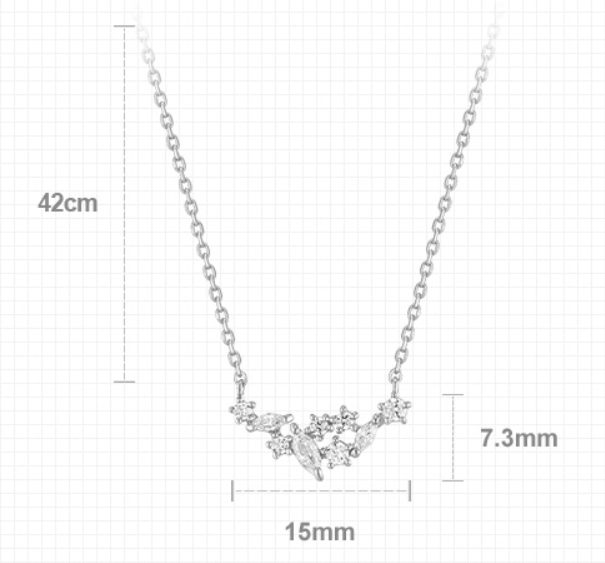 J.ESTINA J.Blanc Necklace #Celebrity Accessory #IU from Korea _H1 by J.ESTINA
