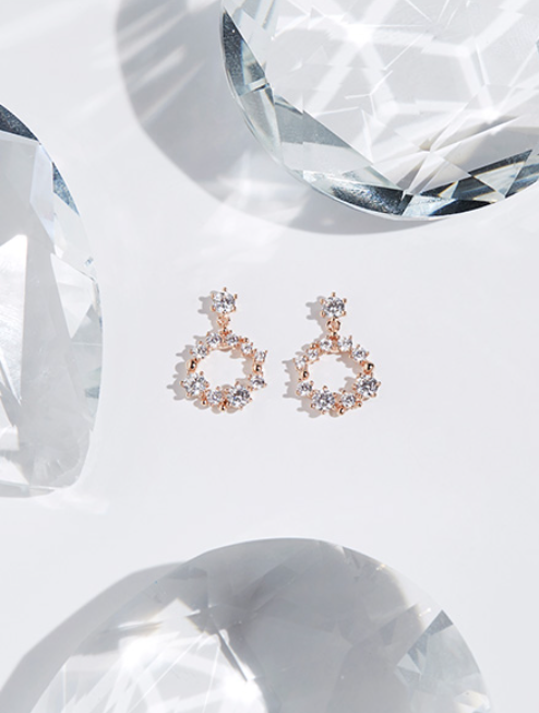 J.ESTINA J.Blanc Earring #Celebrity Accessory #IU from Korea _H1 by J.ESTINA