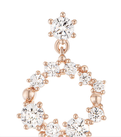 J.ESTINA J.Blanc Earring #Celebrity Accessory #IU from Korea _H1 by J.ESTINA