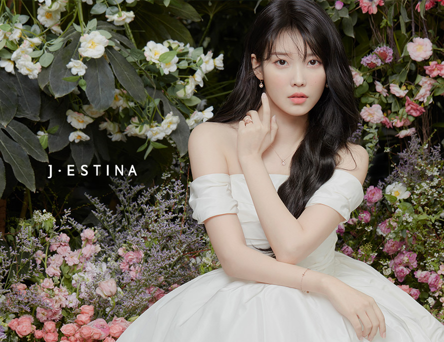 J.ESTINA Whitemond Earring #Celebrity Accessory #IU from Korea _H1 by J.ESTINA