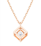J.ESTINA J CUBE Necklace #Celebrity Accessory #IU from Korea _H1 by J.ESTINA